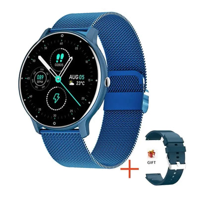 Smartwatch LIGE męski damski z pełnym ekranem dotykowym Sportowy zegarek fitness męski IP67 Wodoodporny Bluetooth dla Androida iOS Smartwatch Mężczyźni
