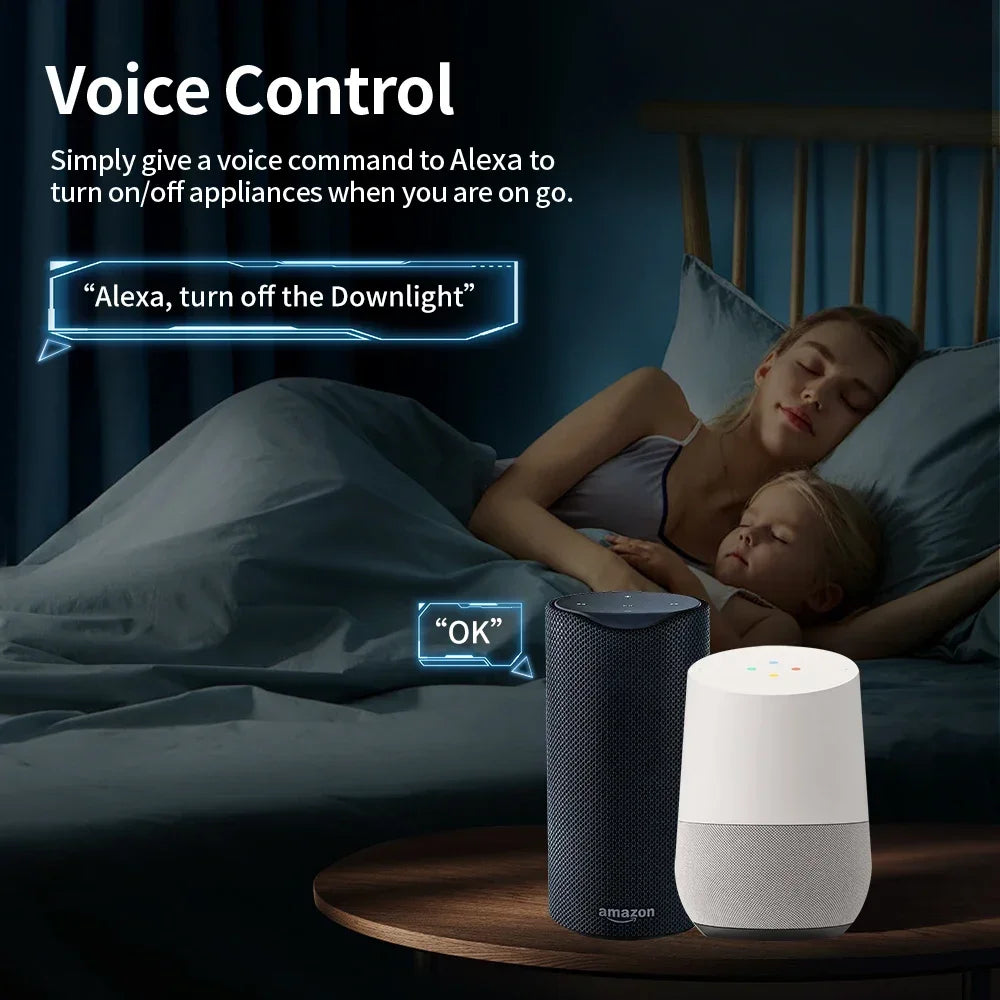 TNCE Tuya Wifi Plug 20A Smart Socket EU Power Monitor Remote Control switch Smart Life APP Works with Alexa Googl Home Alice