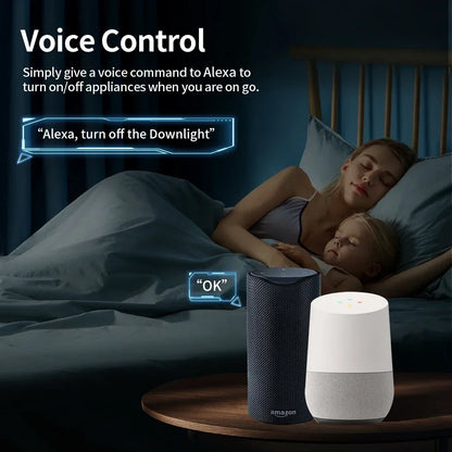 TNCE Tuya Wifi Plug 20A Smart Socket EU Power Monitor Remote Control switch Smart Life APP Works with Alexa Googl Home Alice