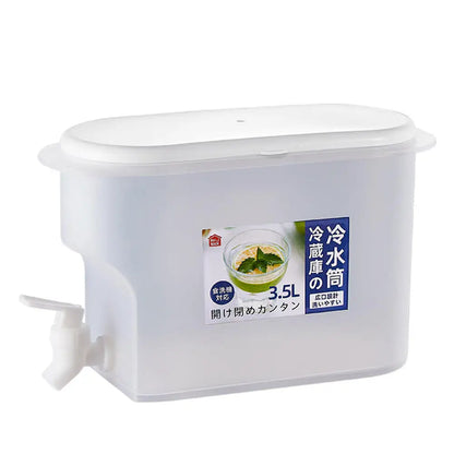 1Pcs Cold Water Kettle High Quality PP Large Capacity Beverage Dispenser Refrigerator Water Pitcher for Juice Tea Household Use