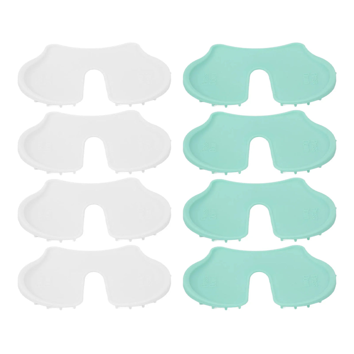 4Pcs Kids Shot Blocks Shot Pain Reducer Reusable Plastic Immunization Shooting Assist Blocks for Kids and Adults Shot Assist Pad