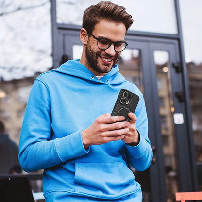 Shockproof Bracket Armor Magnetic Holder Case For OPPO Reno 13 13F Reno13 Pro Reno13F 5G Magsafe Wireless Charge Cover