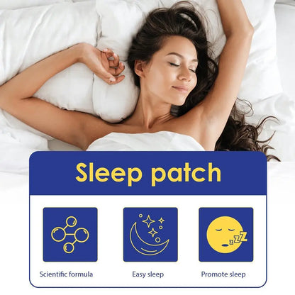 10pcs Adult Sleeping Patches Relieve Stress Promote Sleep Hypnotic Artifact Adult Soothing Decompression Massage Relax Stickers