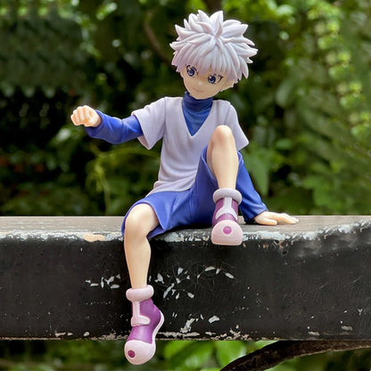 Anime Figure Killua Zoldyck Kurapika Hisoka Figure Collectible Model Illumi Zaoldyck Figurine Toy Gon Freecss Action Figure Doll