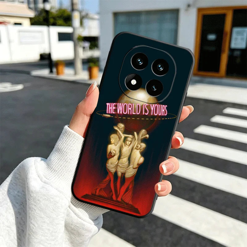 Scarface 1983 Al Pacino Soft Phone Case for Xiaomi Redmi Note 12 13 14 15 Pro Plus 11 12S 11S 11T 10 4G Black Cover Back Shell