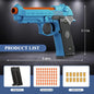 Automatic Continuous Firing SIG17 Shell Ejceting Toy Gun EVA Soft Bullets Airsoft Pistol for Outdoor Sports Shooting Gift