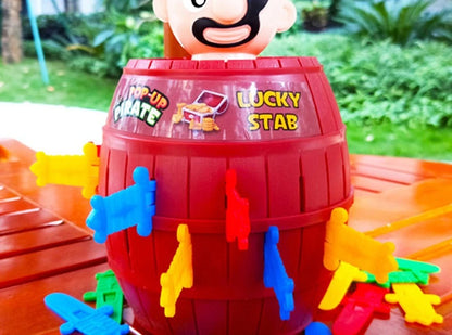 Pirate Board Game, Montessori Family Gathering Games, Childrens Funny Toy Cubes, Childrens Board Games Boys and Girls Gifts.