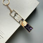 Anime Metal Hollow Out Keychains Bookmark Cute Jet Manga Fashion Bag Key Tag Jewelry Accessory Key Ring Holder Gift Anime