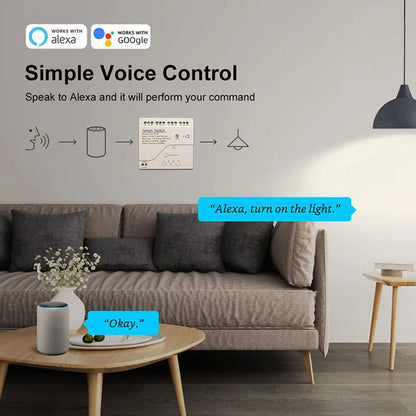 Zigbee Relay Breaker 7-32V 85-250V Switch Module Control Works With Tuya Smart Life App Alexa Google Smartthings Ewelink Hub