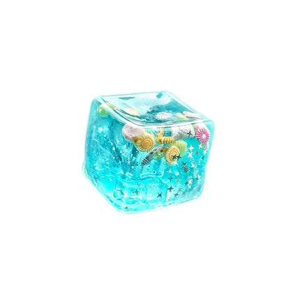 Kawaii Ocean Theme Slow Rebound Toy  Shaped Stress Relief Squeeze Toy Creative Kids And Adults Squeeze Relax Gifts