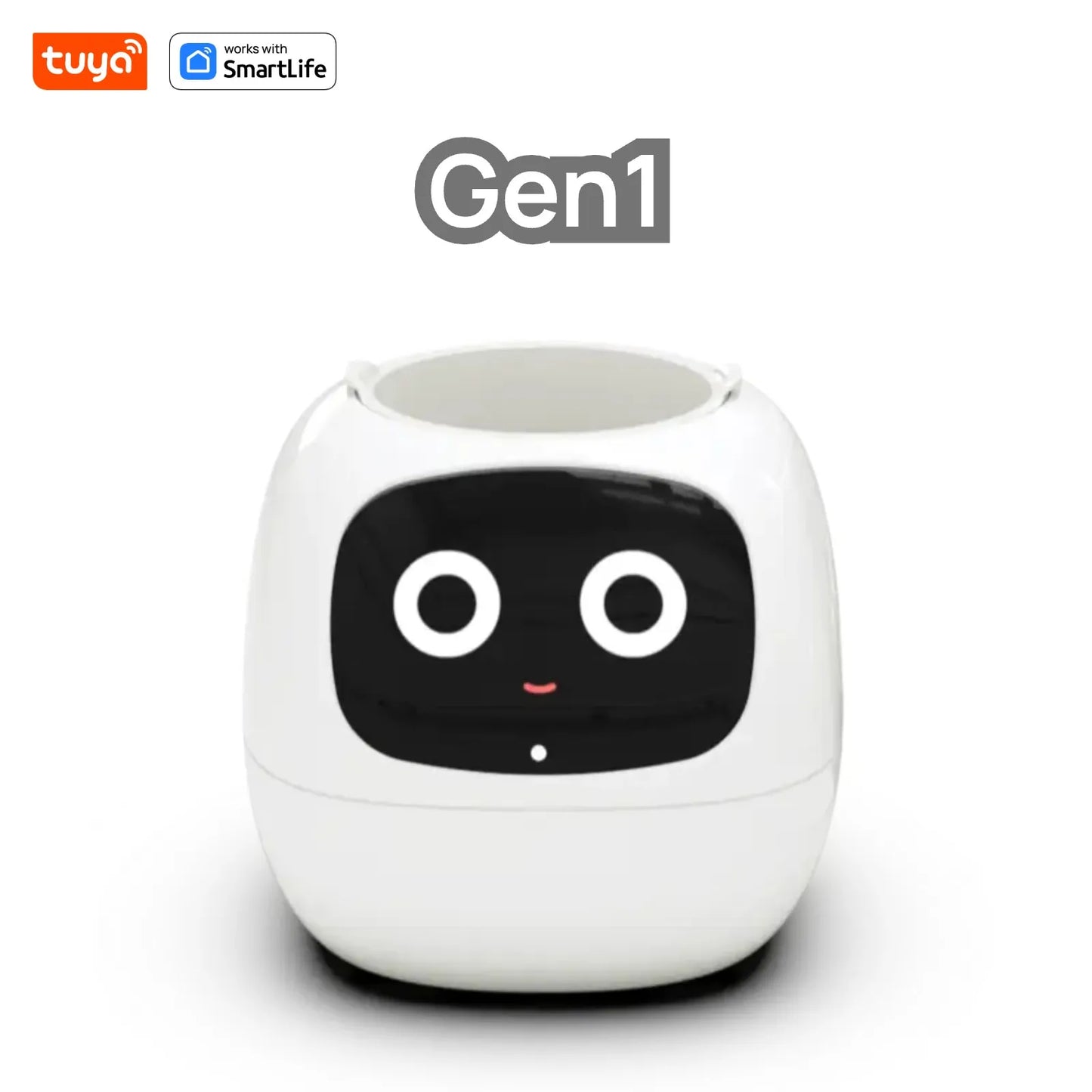 Gen1 Tuya Ivy Smart Planter,Endless Fun Over 49 Rich Expressions,7 smart sensors,AI Chips Make Raising Plants Easy and Fun