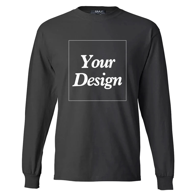 Custom T shirt Customized Tshirt Personalized Tee Shirt Diy Print Your Photo Brand Logo Text Men Women 100% Cotton Premium Gift