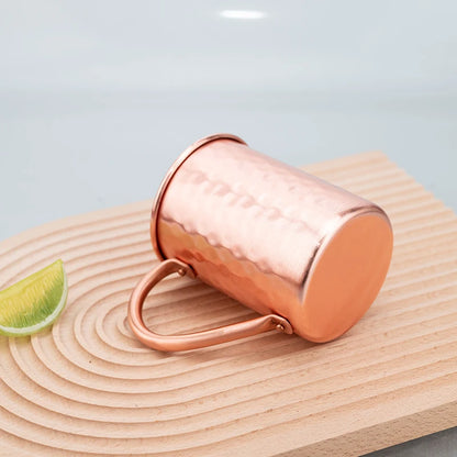 100% Copper Moscow Mule Mug 1/2/3/4PCS Durable Coppery Beer Mugs Coffee Mug Milk Cup Pure Copper Bar Cup Drinkware