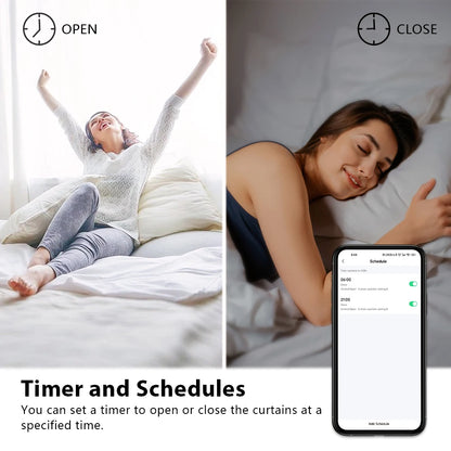 LoraTap Curtain Roller Shutter WiFi Blinds Switch Backlight Tubular Motor Tuya Smart Life App Google Home Alexa Echo