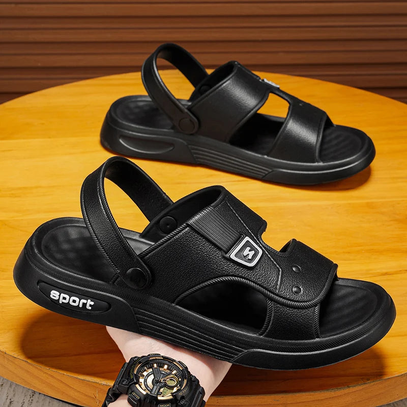 Retro style men dress shoes business casual footwear round toe soft sole anti slip comfortable for street work daily use