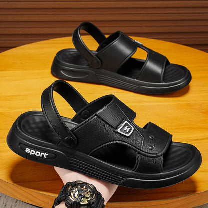 Retro style men dress shoes business casual footwear round toe soft sole anti slip comfortable for street work daily use