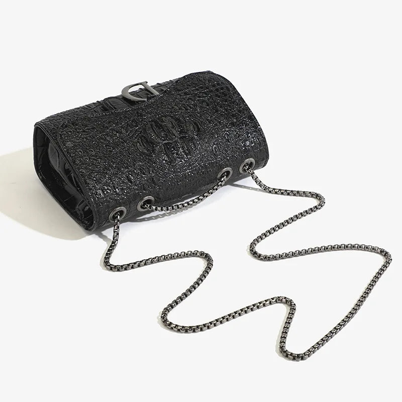 Luxury Sequined Crossbody Handbag for Women Brand Chains Shoulder Messenger Bag Casual Purse Fashionable Female Handbags