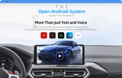 OTTOCAST i3 Carplay Ai Box Wireless CarPlay Adapter Android 13 QCM 6125 Play Store Netflix Youtube Video Box for BMW MG Hyundai