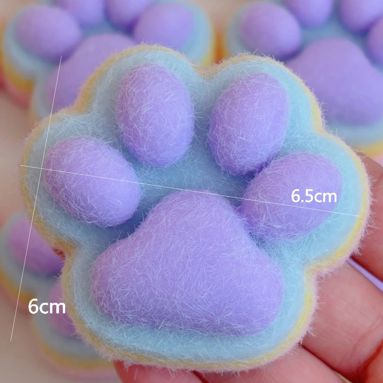 Soft Cat Paw Taba Squishy Fidget Toy Cute Cat Paws Squeeze Toys Slow Rebound Decompression Toy Anti Stress Kids Adults Toys