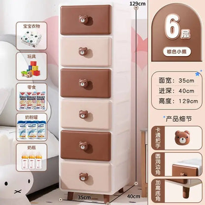 Cute Children Nightstands Nordic Pink Korean Children Nightstands Corner Cabinets Nachtkastje Kids Bedroom Furniture YN50CN