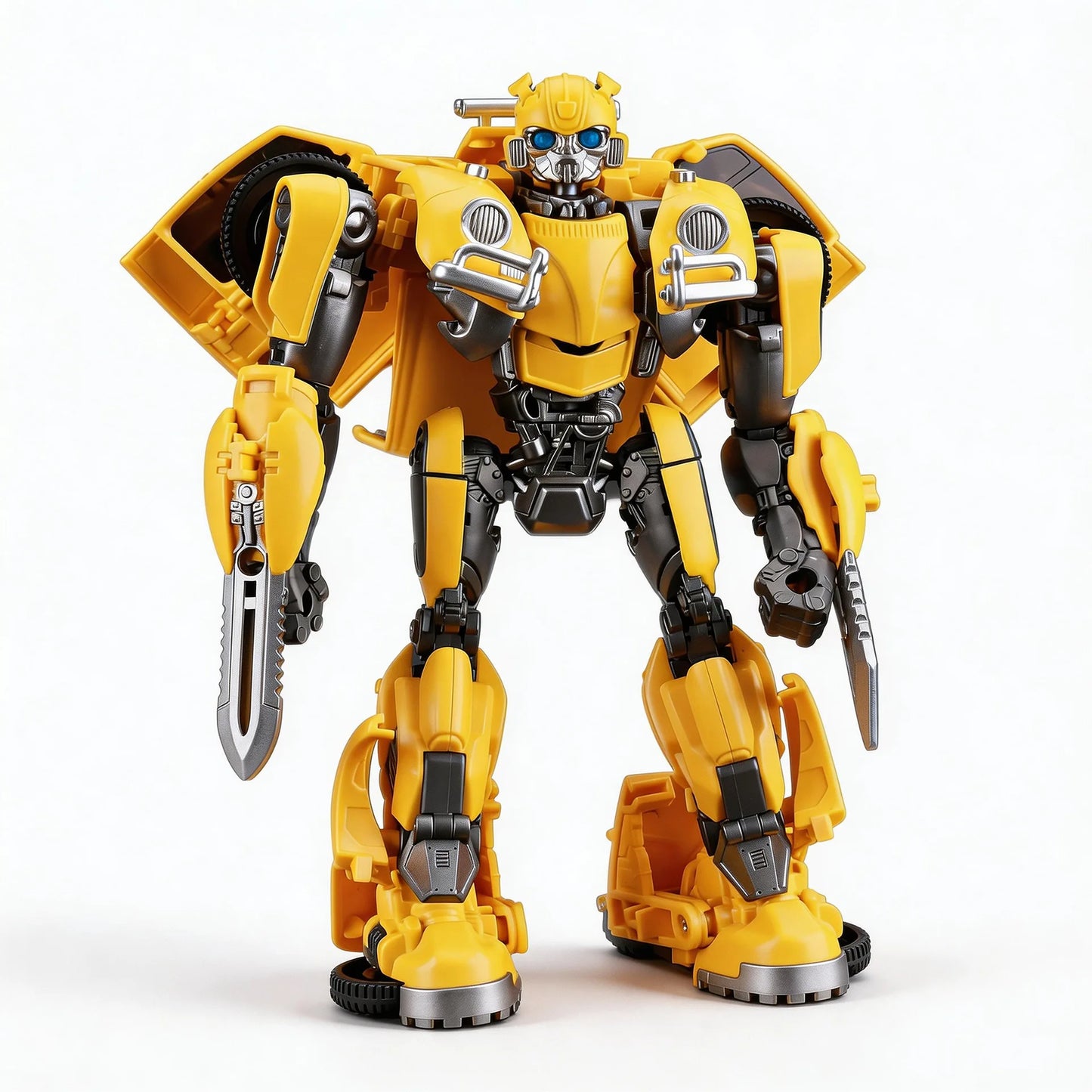18cm Bumblebee Movie Version Transforming Beetle Car Robot Action Figure Multiple Accessories Articulated Model Toy Boys Gift