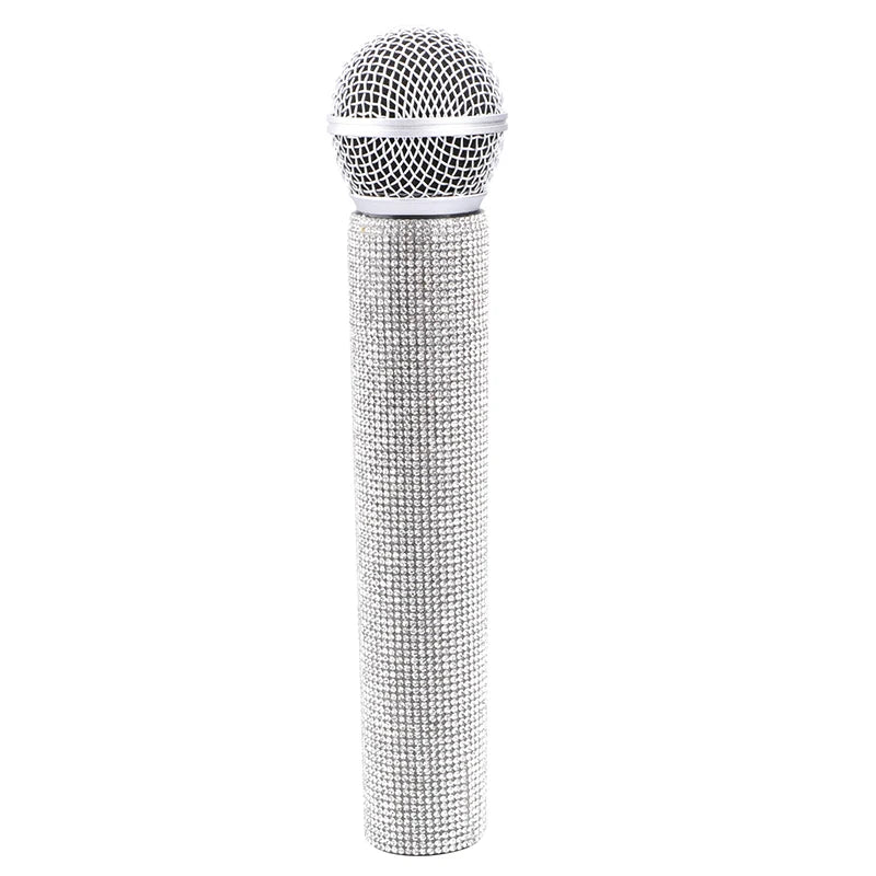 Children's Microphone Simulation Mic Model Media Interview Props Microphone Toys Educational For Kids Eloquence Performance Mic