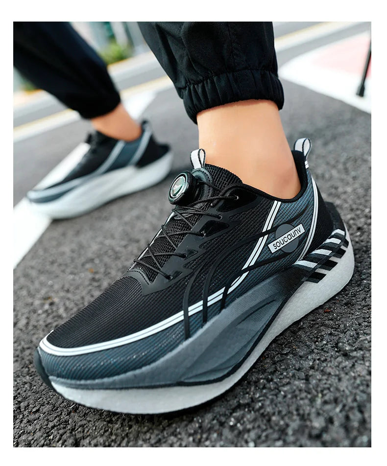 Running Shoes Professional Fitness Carbon Board Men's Sports Marathon Lightweight Women's Comfortable Non Slip Sports Shoes