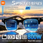 Xiaomi Smart AI Glasses 800W Shooting Camera HD Photo Video Voice Call Translation Waterproof Bluetooth Motorcycle Glasses 2026