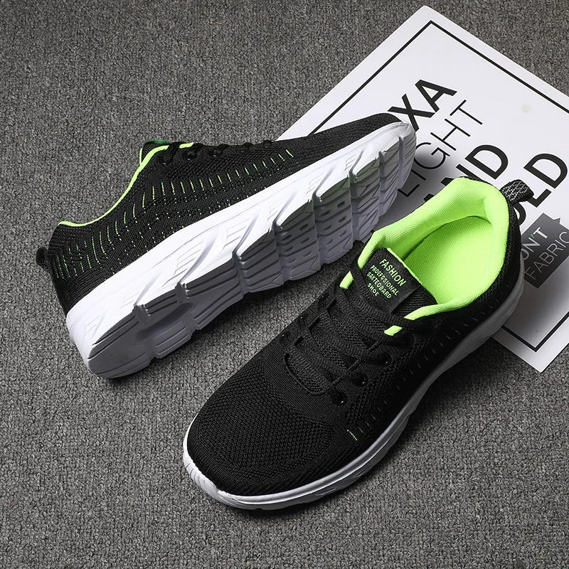 MAEDEF 2024 Running Shoes Men Sneakers Fashion Lightweight Trainers Breathable Walking Shoe Outdoor Comfortable Athletic for Men