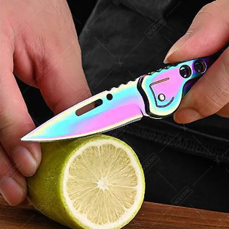 WXCOO Kitchen Peeling Knife Boning Pocket Utility Knives Fruit Knife with Non-slip Handle Stainless Steel Kitchen Accessories
