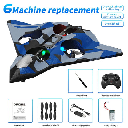 CZ36 Foam RC Aircraft Stunt Surround Upgraded Glider Can Throw Fly, Multi-person Interactive Children's Toys