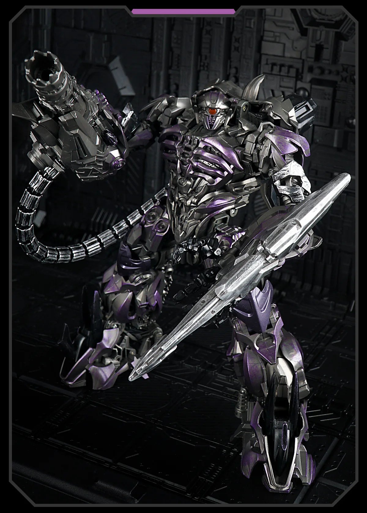 TW1029 Transformation Toys Megatank Galvatron Ironhide Shockwave Action Figure Robot Collection Movie Deformation Model Gifts