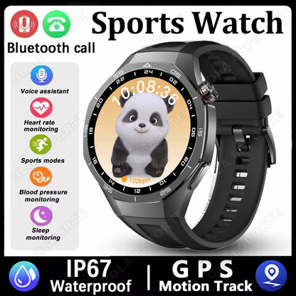 2026 Sports Watch 5 Pro GPS Track Smart Watches Men 1.52"AMOLED Full Touch Screen Waterproof Bluetooth Talk Smart Bracelet Hw12