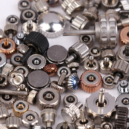 【S】50/100Pcs Watch Accessories Disassembly Parts Disassembly Heads DIY Accessories Watch Handmade Repair Tools