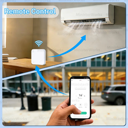 Tuya WiFi IR Remote Control with Zigbee Hub for Smart Home Remote Control Via APP SmartLife Work with Alexa Google Home