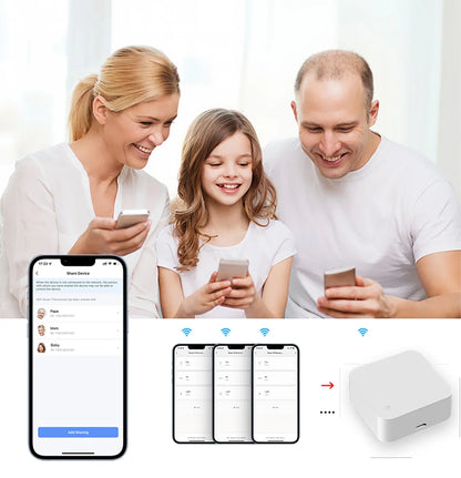 Tuya WiFi IR Remote Control With Multi-mode Gateway Zigbee Hub for Smart Home via APP Smart Life Work with Google Home Alexa