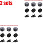 9PCS Furry Windscreen Microphone Lavalier Foam Cover Set Prevent Popping Sound Foam Mic Cover Microphone Accessories MKFPJ02