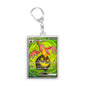 Keychain For Pokemon Duskull Cynthia Popplio Acrylic Homemade Cartoon Anime Backpack Pendant Decoration Collection Fans Gift 5cm
