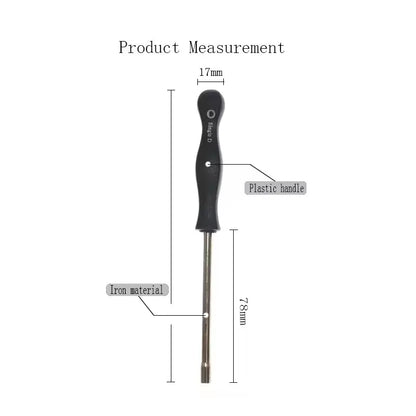 Carburetor carb Adjusting hand Tool Pac Man Double D Hexagon Hex Socket Screwdriver Driver Chainsaw Speed Adjustment Repair Tool