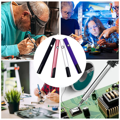 320mAh Battery Soldering Iron Digital Preheating Battery Button voltage Adjustment 510 Preheating Battery Soldering Iron Pen