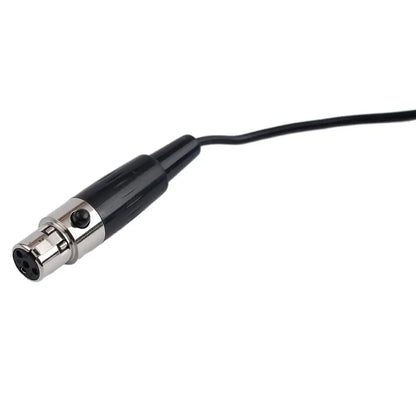 Portable 4-PIN Mini Microphone For Shure Wireless Lavalier Lapel Clip-on Microphone Audio Condenser Microphone For Meeting
