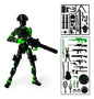 3D Printed Toy Model Lucky13 War Sandbox Action Figure Dummy T13 Toy Doll Robot Assembly Model Decoration Desktop Decoration