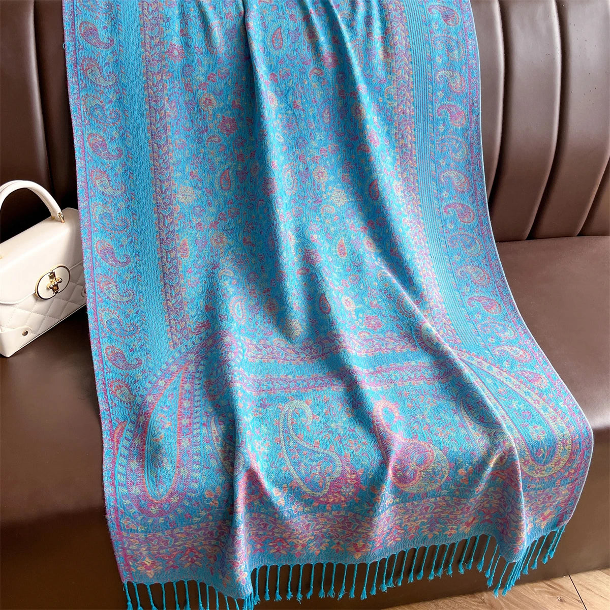 Luxury Winter Scarf Women Cashmere Warm Pashmina Brand Foulard Female Shawls Wraps Thick Soft Bufanda Poncho Scarves Stole 2025