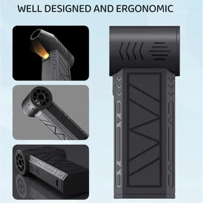 Air Blower Turbo Jet Blower Powerful Air Blower Brushless Motor Turbo Fan Jet Fan Cleaning Air Duster Blower Air Puissant