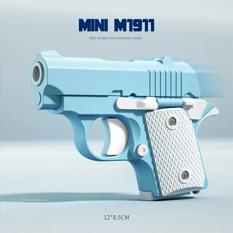 Children'S Toy Guns Model 3D Mini 1911 Gravity Printing Fidget Toy for Kids Adults Stress Relief Toy Children Decompression Gift