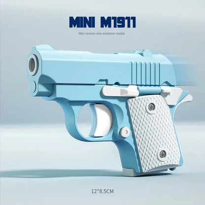 Children'S Toy Guns Model 3D Mini 1911 Gravity Printing Fidget Toy for Kids Adults Stress Relief Toy Children Decompression Gift