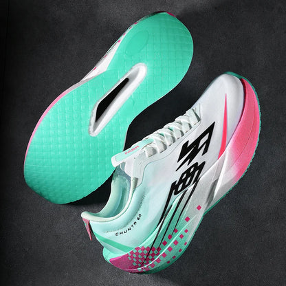 Running Shoes Men Carbon Board Marathon Speciality Sports Breathable Lightweight Women's Comfortable Athletic Chunta6.0 Sneakers