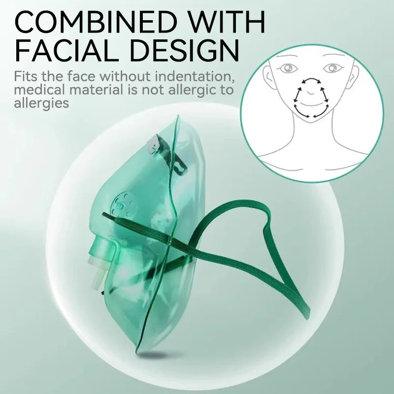 Oxygen Mask Oxygen Concentrator Full Face Mask For Adults Children Oxygen Concentrator Accessories Oxygen Concentrator Mask