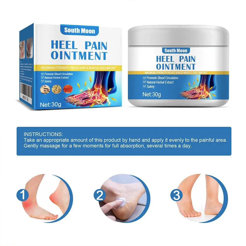 10/5/3/1pcs Heel Pain Ointment Achilles Tendonitis Fasciitis Plantar Alleviate Cream Foot Bone Spur Ache Massage Health Care