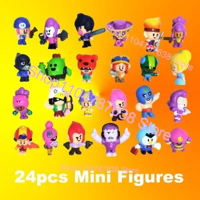 Original Mini Star-Player Anime Figures Fashion Decoration Cartoon Heroes Model Cotton Dolls Christmas Gifts Collectible